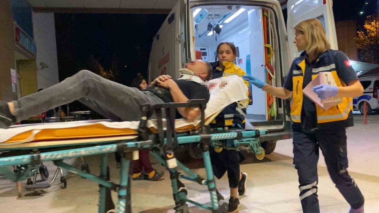 Bursa’nın İnegöl ilçesinde meydana gelen kazada kontrolden çıkan ATV takla