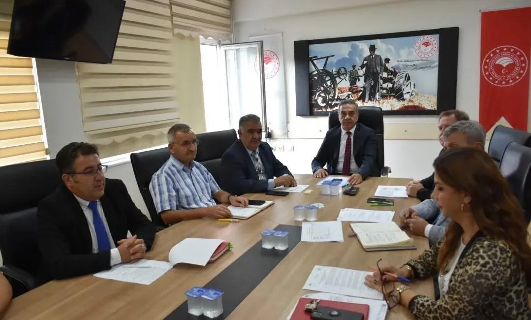 Aydın İl Tarım ve Orman Müdürlüğü’nde düzenlenen haftalık koordinasyon toplantısında,
