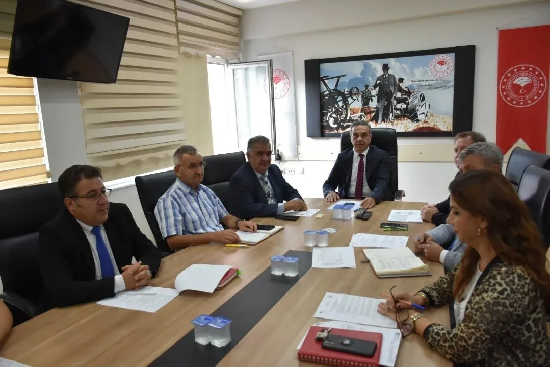Aydın İl Tarım ve Orman Müdürlüğü’nde düzenlenen haftalık koordinasyon toplantısında,