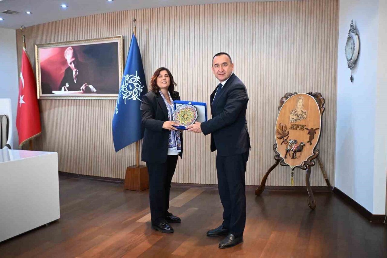 Aydın Büyükşehir Belediye Başkanı Özlem Çerçioğlu, Özbekistan Cumhuriyeti Ankara Büyükelçisi