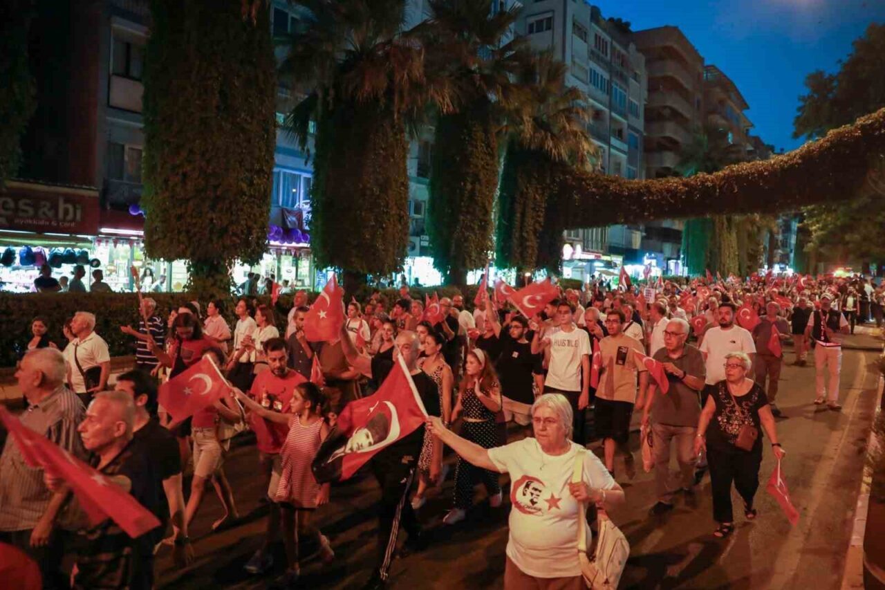 Aydın’ın düşman işgalinden kurtuluşunun 103’üncü yıl dönümü dolayısıyla düzenlenen Fener
