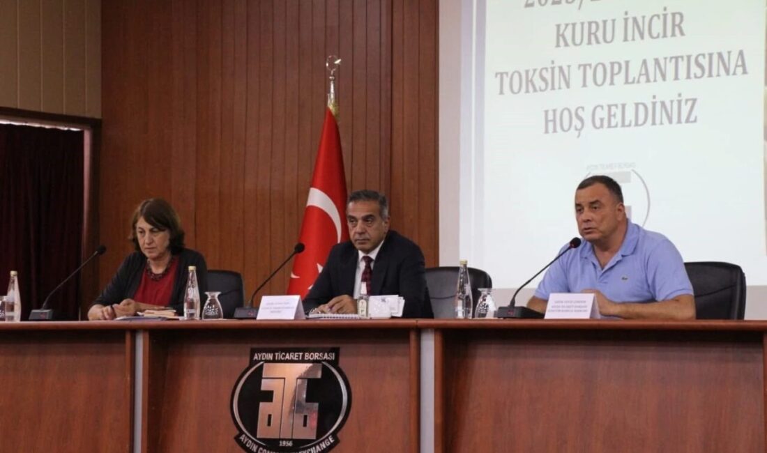 Aydın Ticaret Borsası tarafından düzenlenen toplantıda incir depocuları yeni sezon