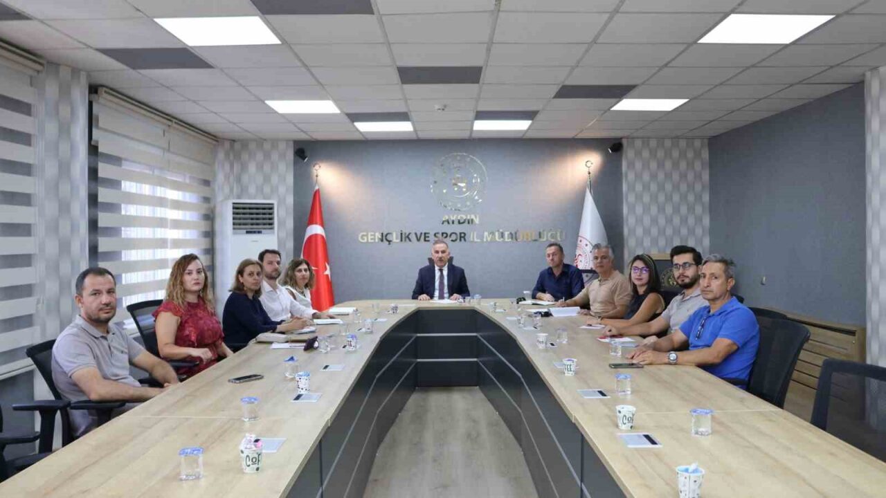 Aydın Gençlik ve Spor İl Müdürü Serhat Yığmatepe başkanlığında, yurtlarda