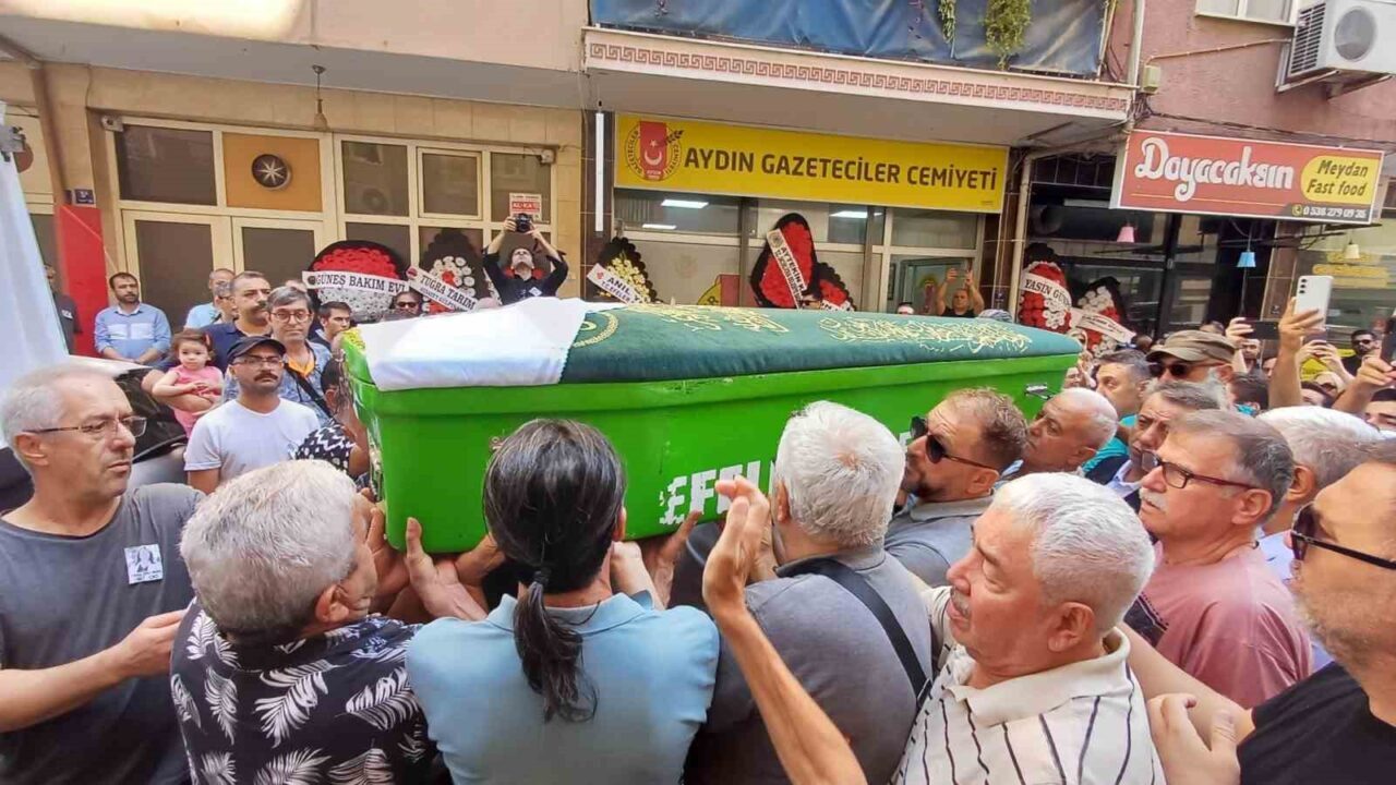 Aydın’ın Efeler ilçesinde tedavi gördüğü hastanede yaşamını yitiren gazeteci Fatma