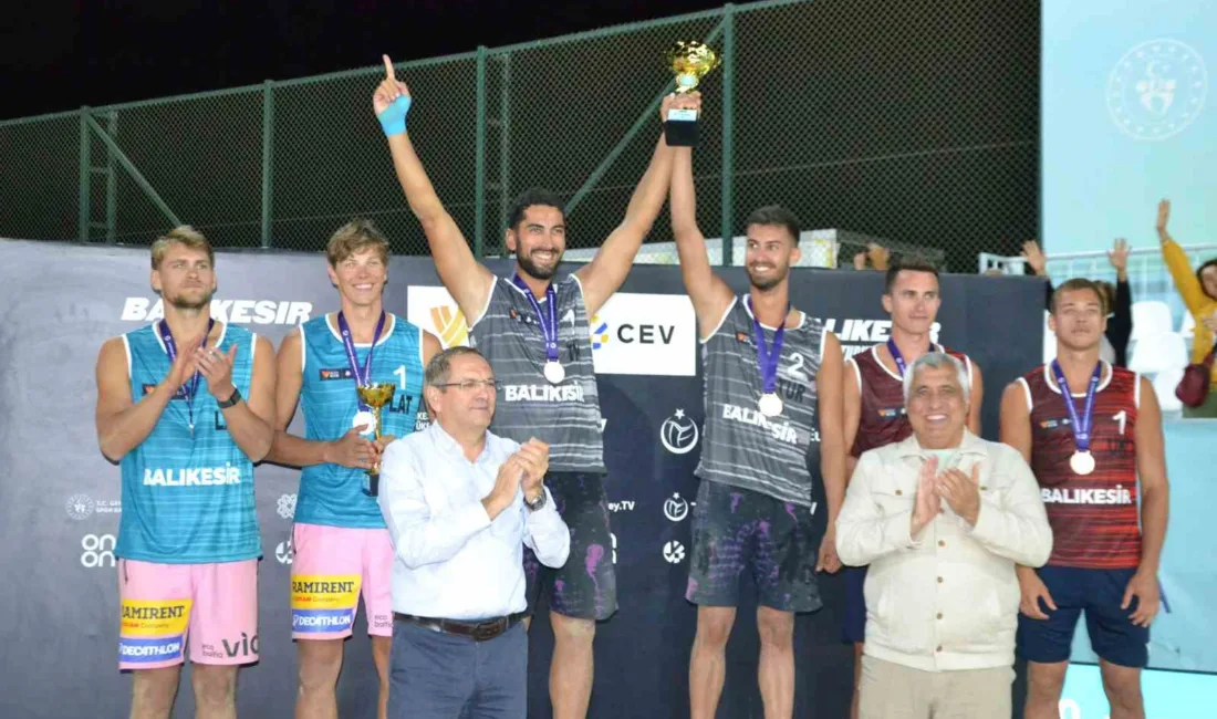 Türkiye Voleybol Federasyonu (TVF) koordinasyonunda ve Ayvalık Belediyesi’nin destekleriyle “2025