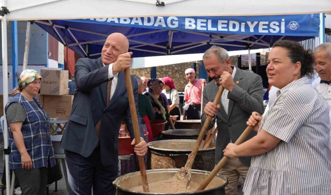 Babadağ, hayırseverlerin katkılarıyla gerçekleştirilen 26. Geleneksel Keşkek Festivali ev sahipliği