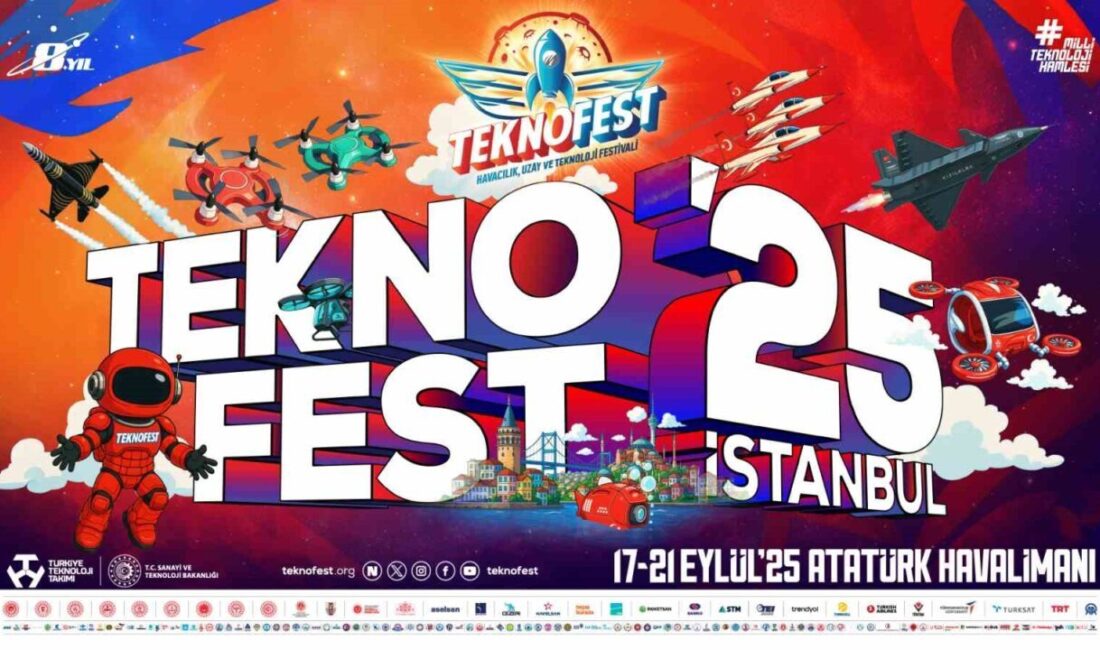 Milli teknoloji hamlesinin en büyük sahnesi TEKNOFEST, 17-21 Eylül tarihlerinde