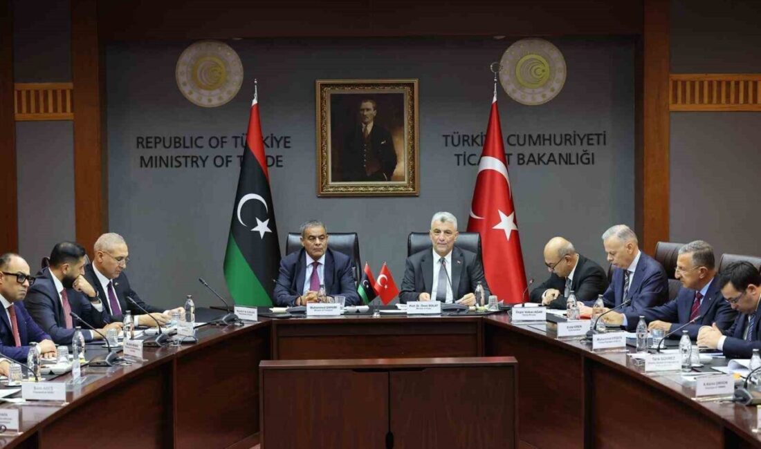 Ticaret Bakanı Ömer Bolat, Türkiye-Libya Ortak Çalışma Grubu İkinci Toplantısı’nda,