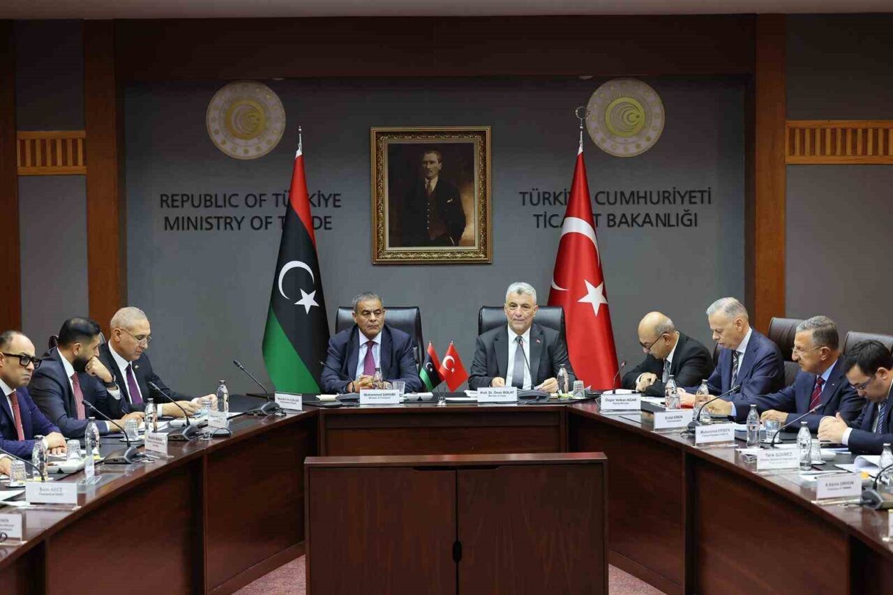 Ticaret Bakanı Ömer Bolat, Türkiye-Libya Ortak Çalışma Grubu İkinci Toplantısı’nda,