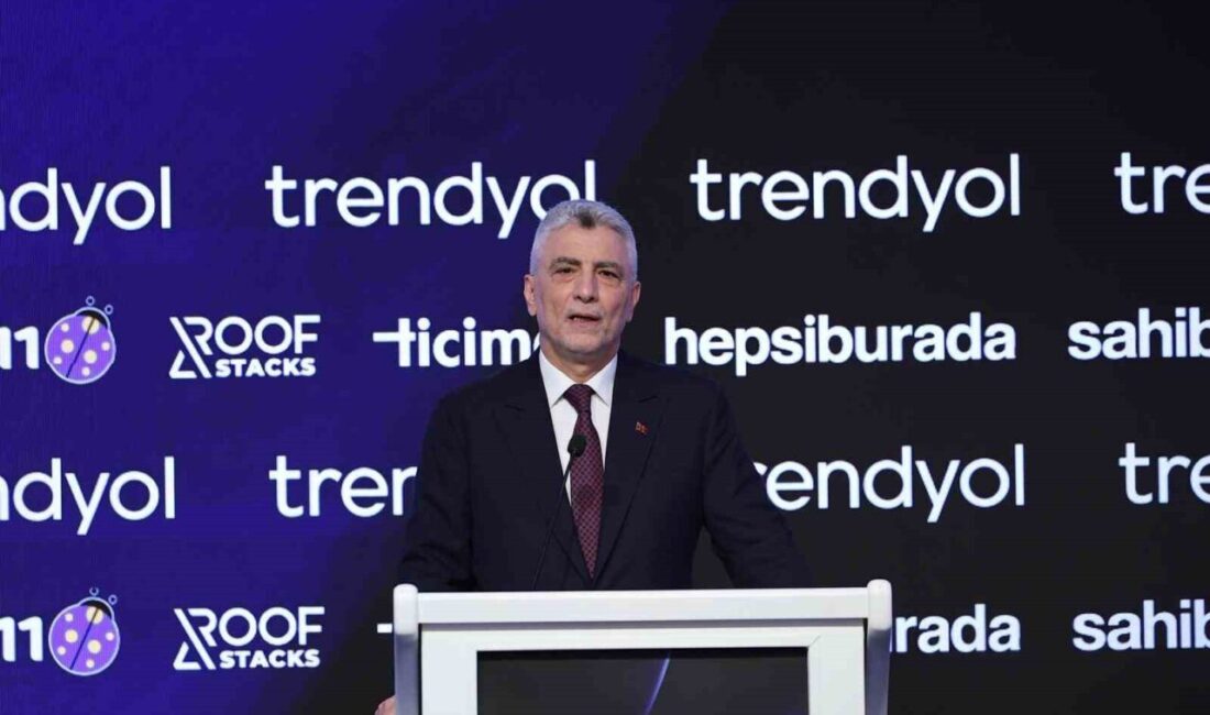 Ticaret Bakanı Ömer Bolat, ‘‘2024 yılı itibarıyla e-ticaret hacmi 3