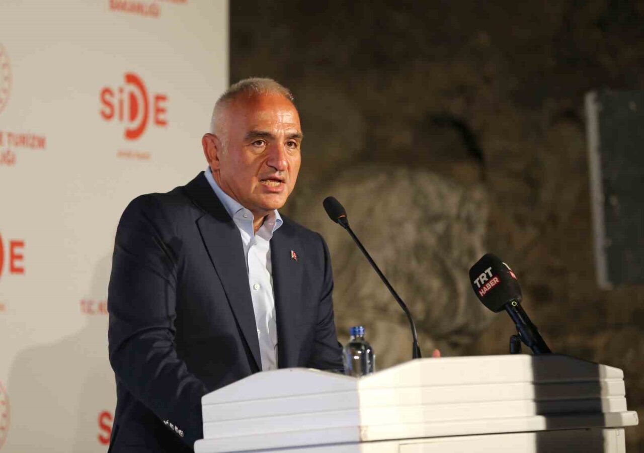 Kültür ve Turizm Bakanı Mehmet Nuri Ersoy, Ağustos sonu itibariyle