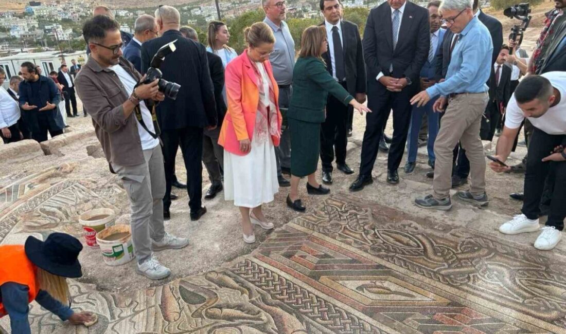 Kültür ve Turizm Bakanı Mehmet Nuri Ersoy, Gaziantep’te kazı çalışmaları
