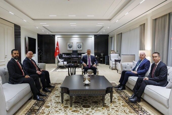 Dışişleri Bakanı Hakan Fidan, Irak Türkmen Cephesi (ITC) Başkanı Mehmet