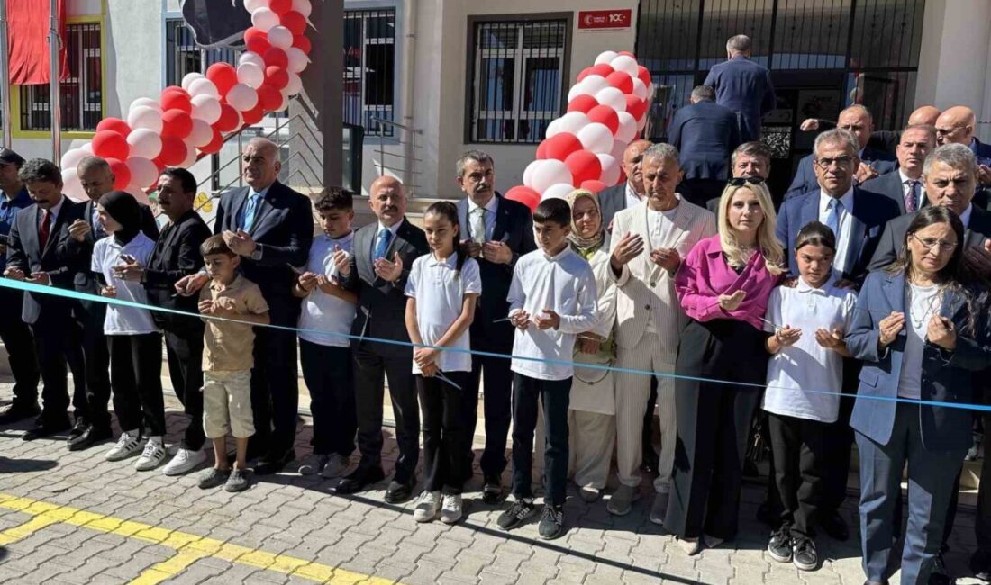 Milli Eğitim Bakanı Yusuf Tekin, Adıyaman’da 16 derslikli okulun açılışını