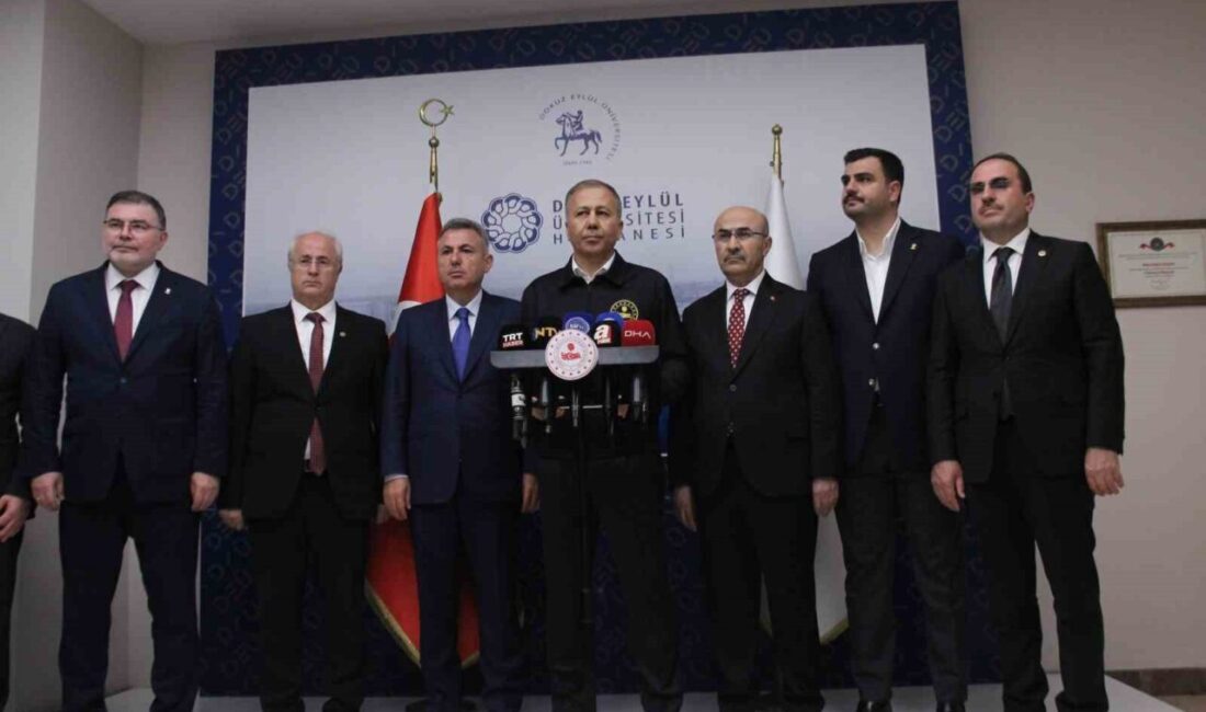 İçişleri Bakanı Ali Yerlikaya, İzmir’de Balçova ilçesindeki polis merkezi saldırısında