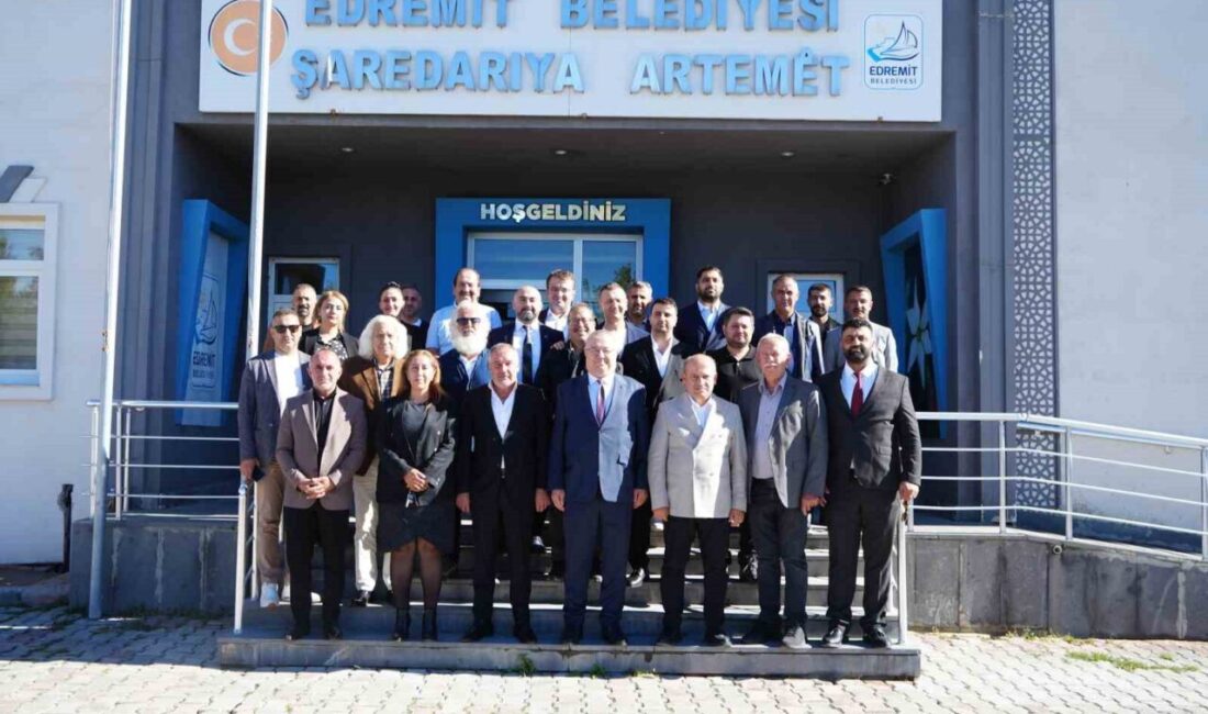 Edremit Ticaret Odası ve beraberindeki heyet ile birlikte Van Ticaret