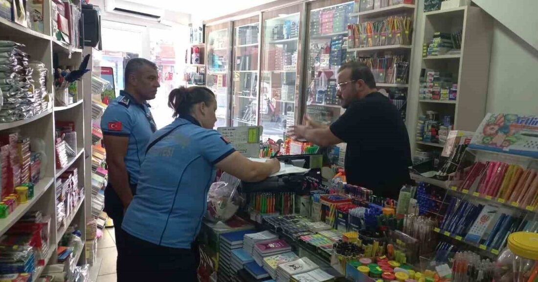 Balıkesir’de zabıta ekipleri, 2025-2026 eğitim öğretim yılı öncesi il genelindeki