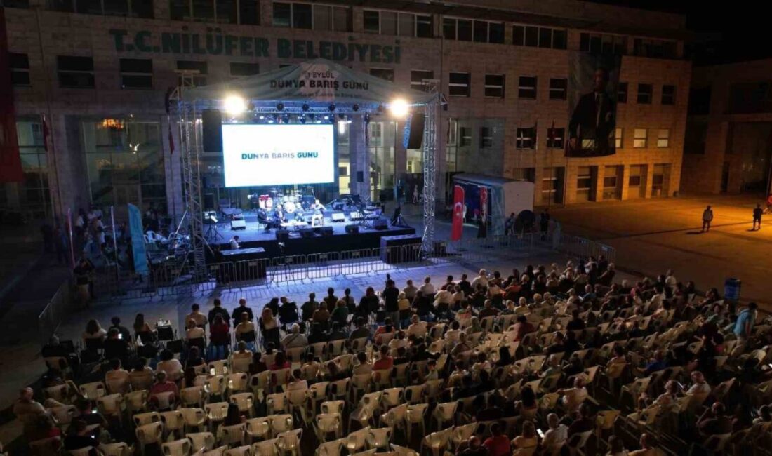 Nilüfer Belediyesi, 1 Eylül Dünya Barış Günü’nü, “Sözümüz de sesimiz