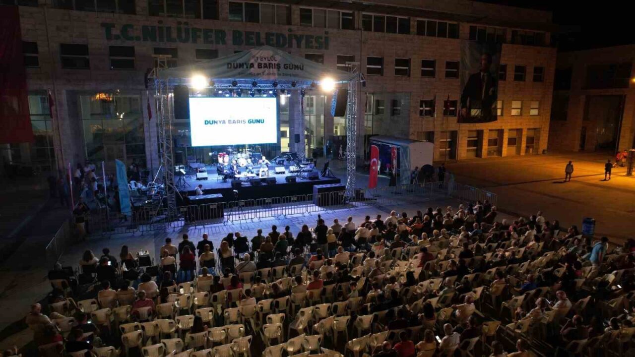 Nilüfer Belediyesi, 1 Eylül Dünya Barış Günü’nü, “Sözümüz de sesimiz