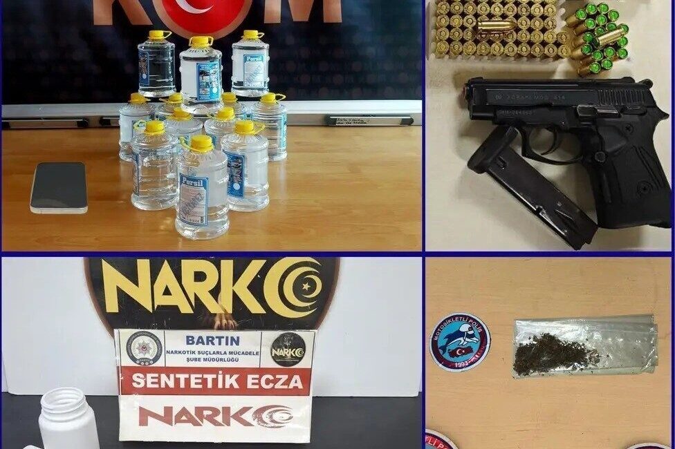 Bartın’da son bir haftada 8 bin 500 kişinin sorgusu yapılırken,