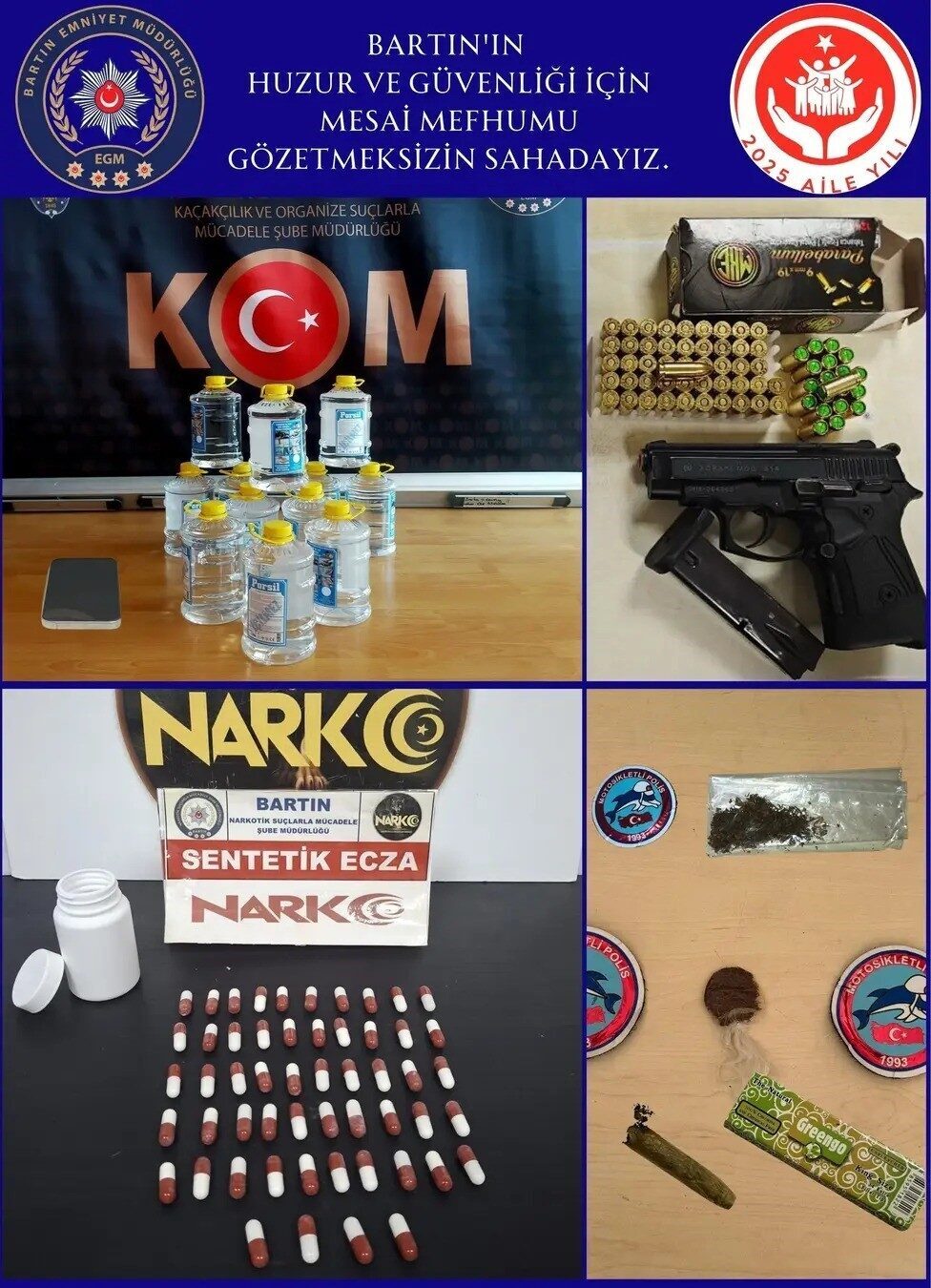 Bartın’da son bir haftada 8 bin 500 kişinin sorgusu yapılırken,