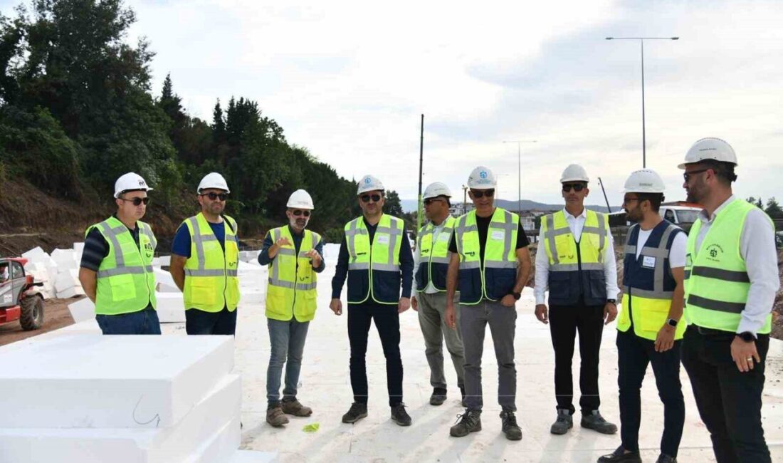 Başiskele Belediye Başkanı Yasin Özlü, Kocaeli Büyükşehir Belediyesince yapımı devam