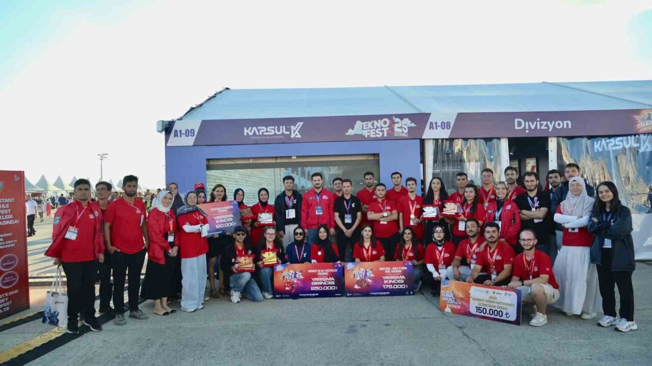 Konya Büyükşehir Belediyesi Kapsül Teknoloji Platformu, “2025 TEKNOFEST İstanbul”da elde