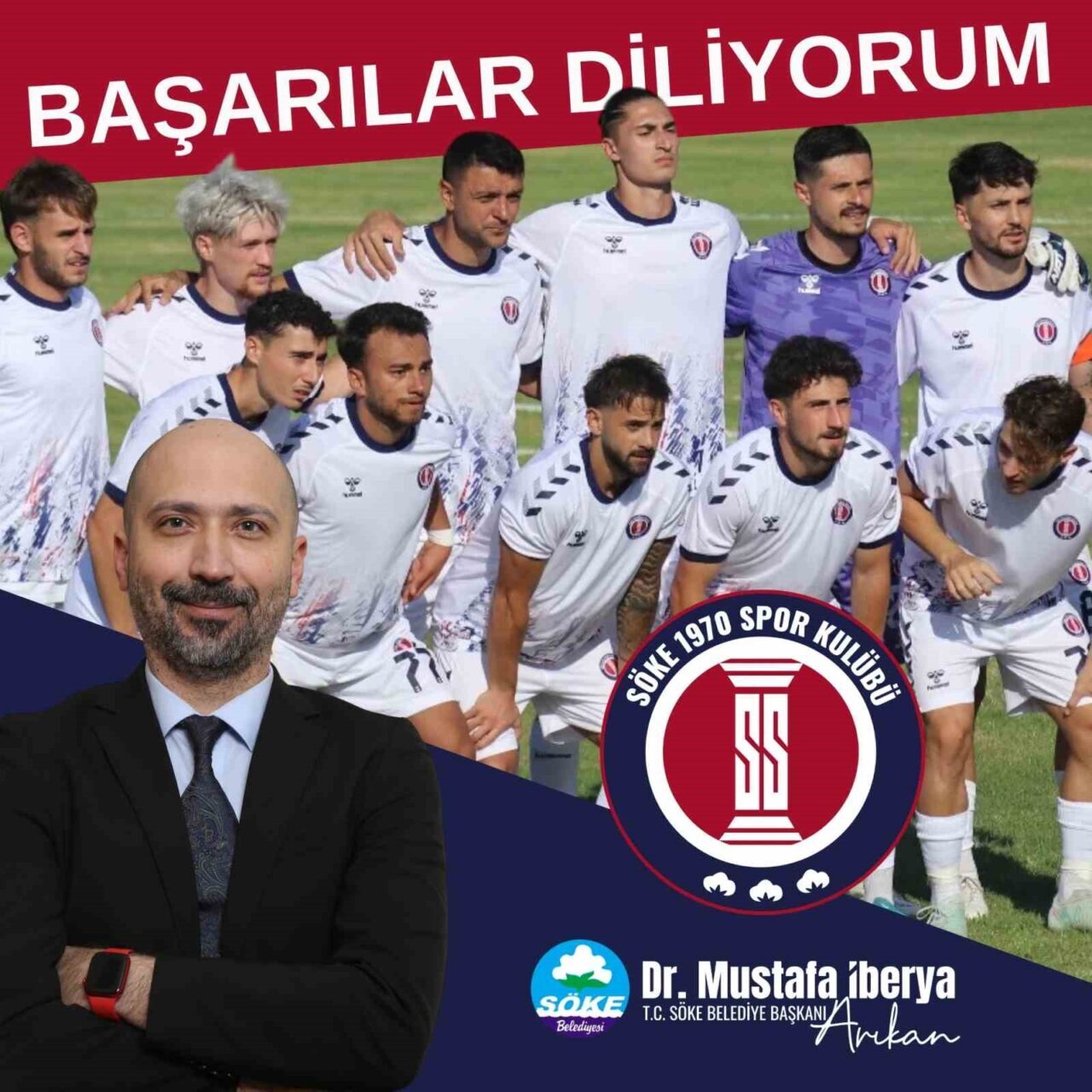 Söke Belediye Başkanı Dr. Mustafa İberya Arıkan, kentin profesyonel ligdeki