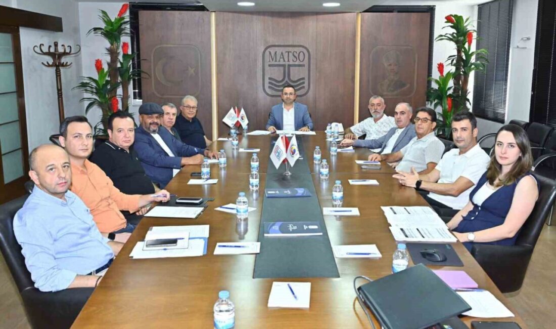 Manavgat Ticaret ve Sanayi Odası (MATSO) Yüksek İstişare Kurulu toplantısında,