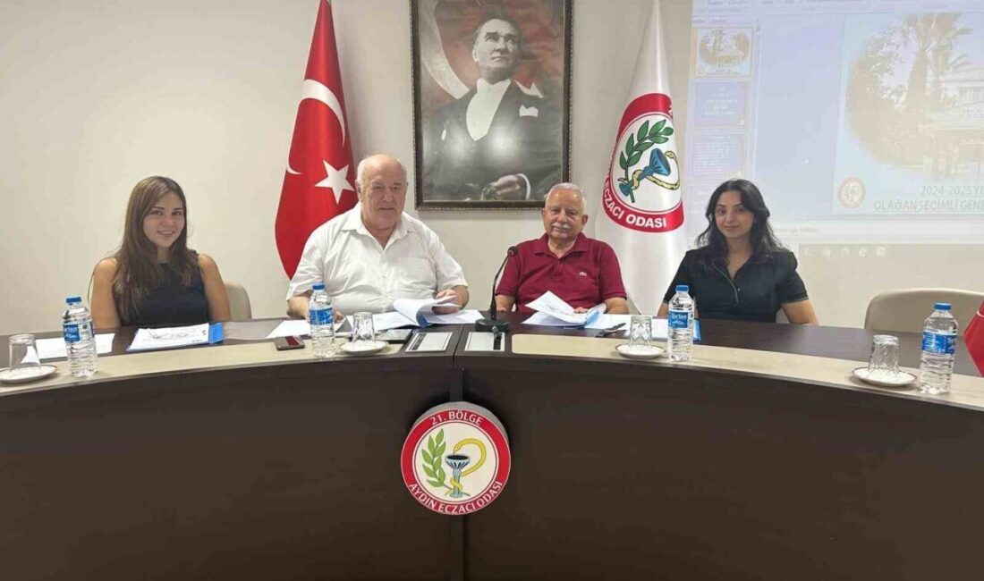21. Bölge Aydın Eczacı Odası’nda genel kurul heyecanı bugün gerçekleştirilen