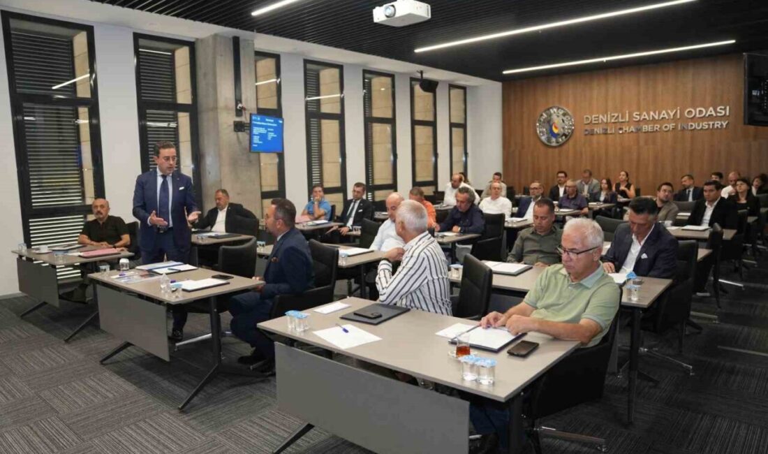 Denizli Sanayi Odası (DSO) 2025 yılı Eylül Ayı Olağan Meclis