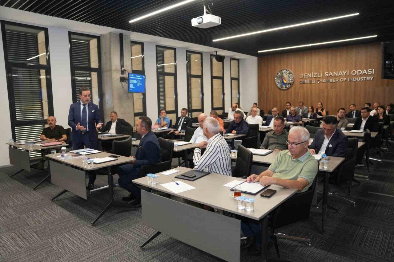 Denizli Sanayi Odası (DSO) 2025 yılı Eylül Ayı Olağan Meclis