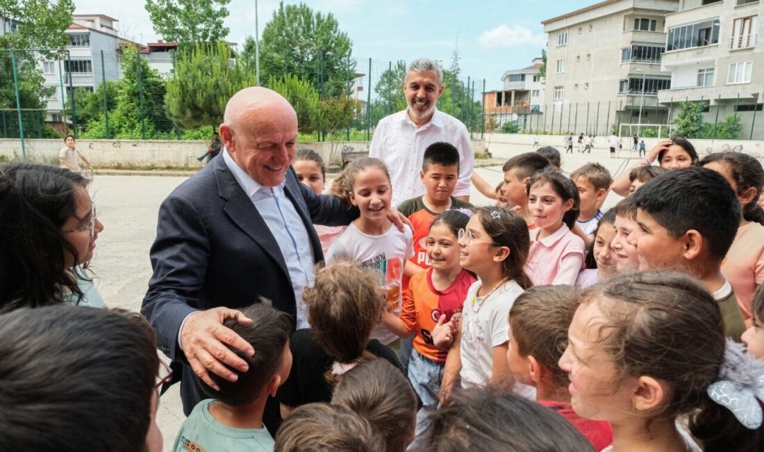 Samsun’un Terme İlçe Belediyesi, 2025-2026 eğitim-öğretim yılı öncesinde okul yollarından