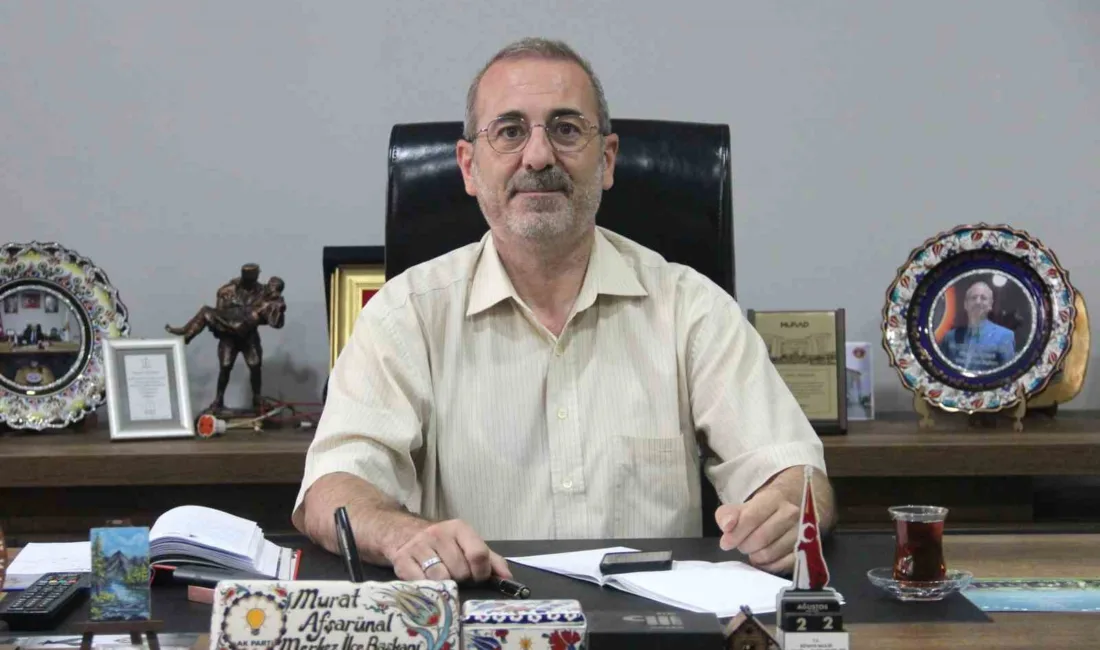 AK Parti Kütahya Merkez İlçe Başkanı Murat Afşarünal, Zafer Meydanı’nda