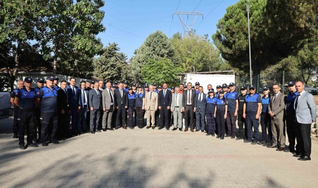 Nilüfer Belediye Başkanı Şadi Özdemir, Zabıta Teşkilatı’nın 199’uncu kuruluş yıl