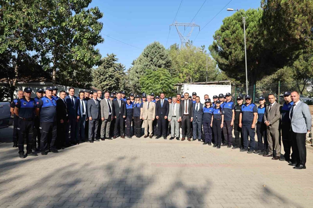 Nilüfer Belediye Başkanı Şadi Özdemir, Zabıta Teşkilatı’nın 199’uncu kuruluş yıl