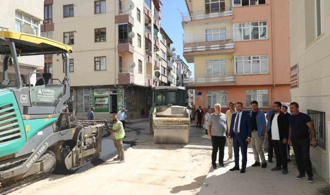 Saha çalışmalarını aralıksız sürdüren Elazığ Belediye Başkanı Şahin Şerifoğulları, İzzetpaşa