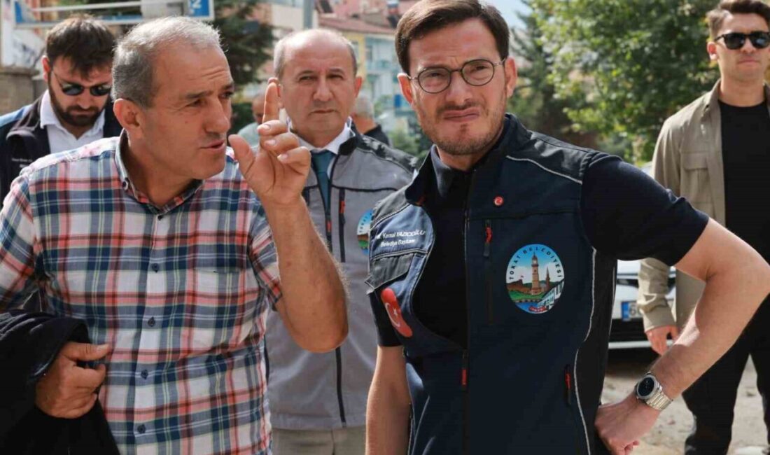 Tokat Belediye Başkanı Mehmet Kemal Yazıcıoğlu, mahalle mahalle gezerek vatandaşların