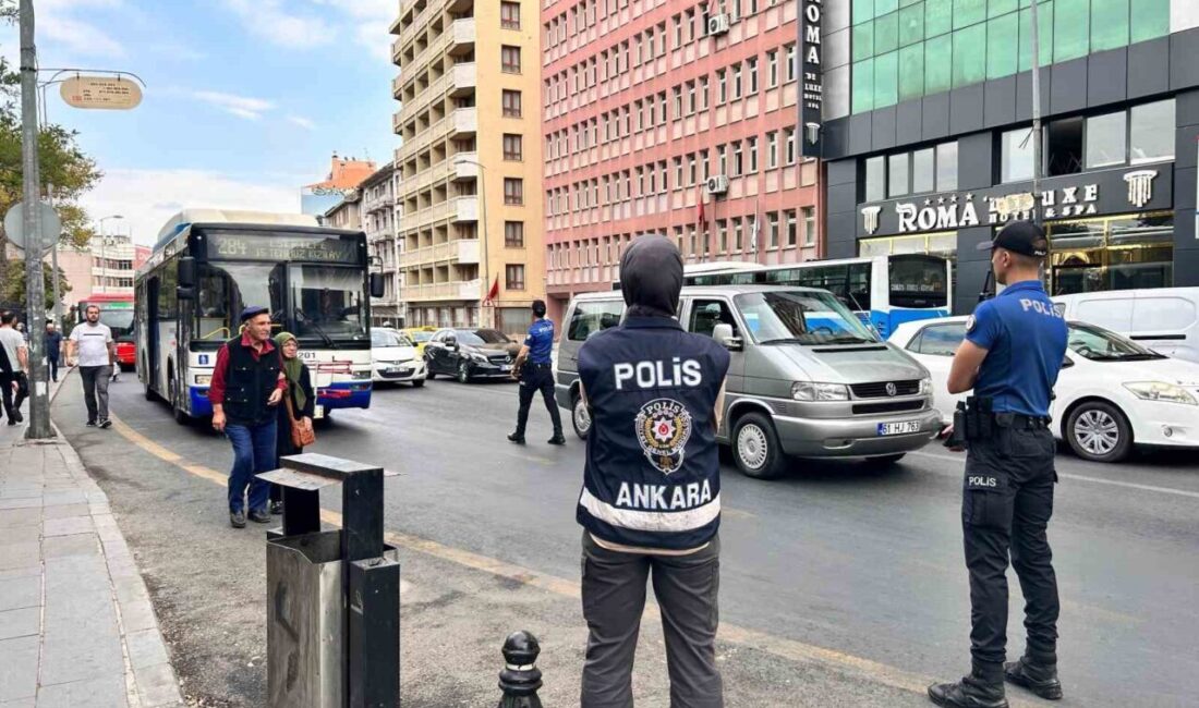 2025-2026 Eğitim Öğretim Yılının başlaması dolayısıyla polis ekipleri tarafından Ankara’nın