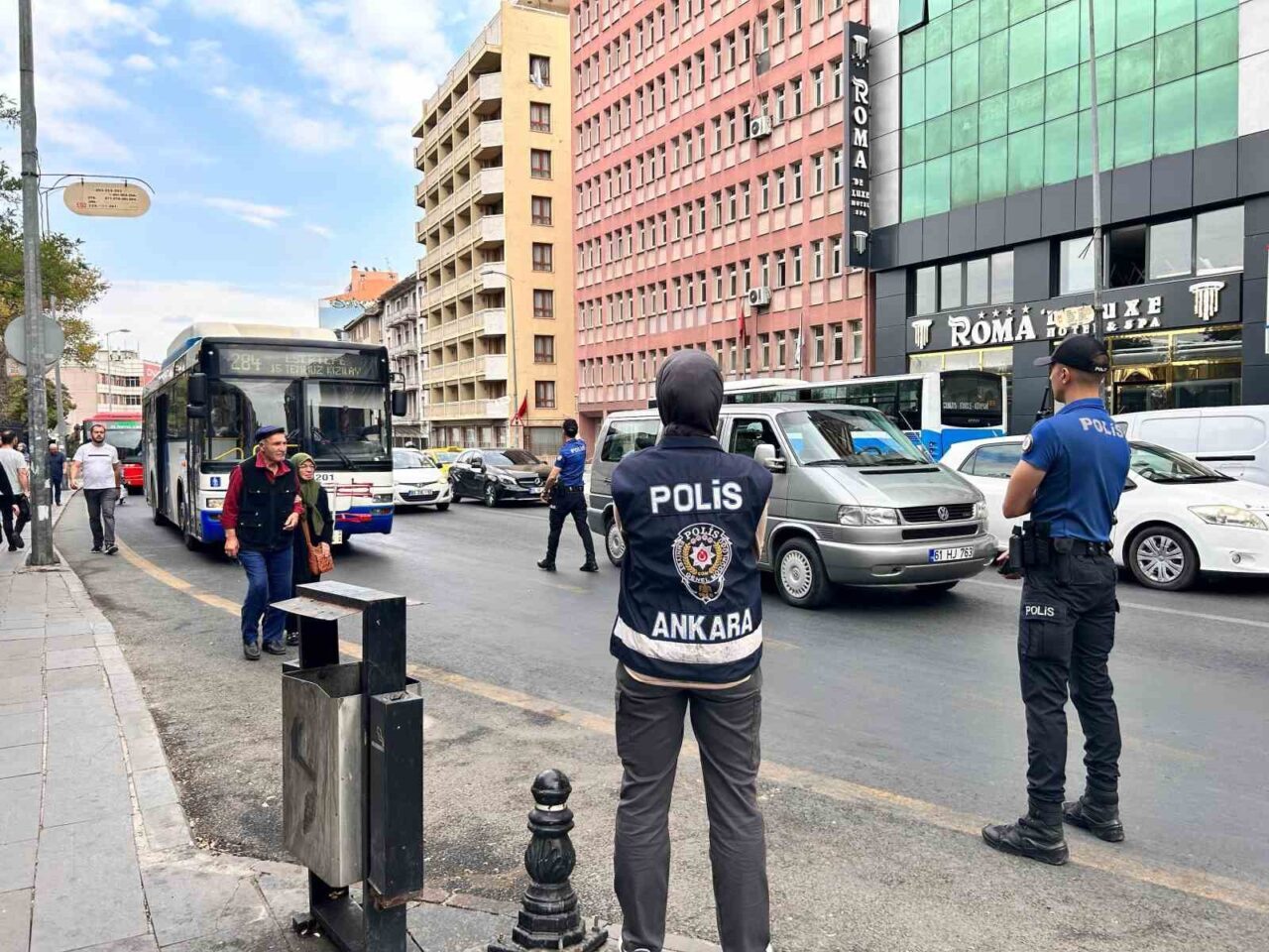 2025-2026 Eğitim Öğretim Yılının başlaması dolayısıyla polis ekipleri tarafından Ankara’nın