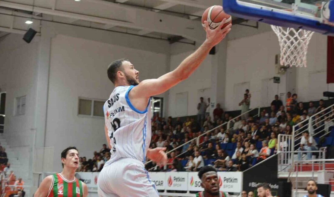 Türkiye Sigorta Basketbol Süper Ligi’nin ilk haftasında İzmir derbisinde Aliağa