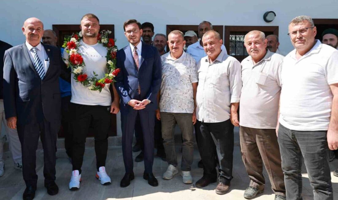 Başpehlivan Serhat Elvan, memleketi Tokat’ta coşkulu bir konvoyla karşılandı. CW