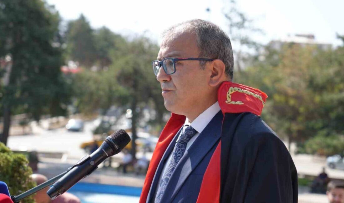 Erzurum Cumhuriyet Başsavcısı Adem Aydemir, 2025-2026 yılı adli yıl açılışı