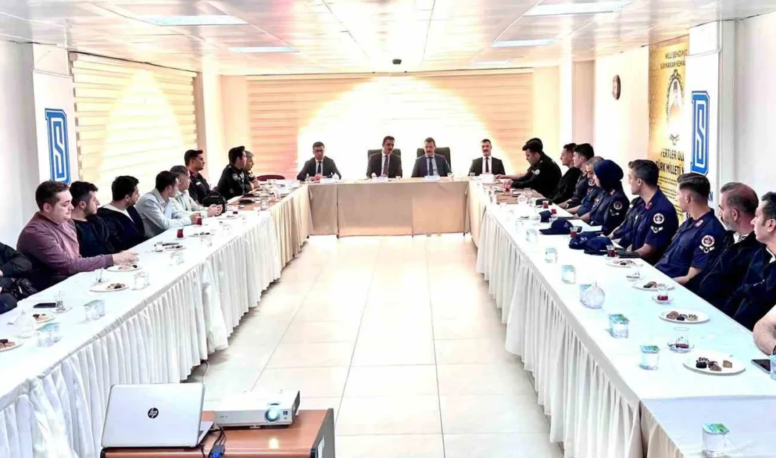 Yozgat’ın Boğazlıyan ilçesinde Cumhuriyet Başsavcısı adli kolluk toplantısı düzenledi. Toplantıda