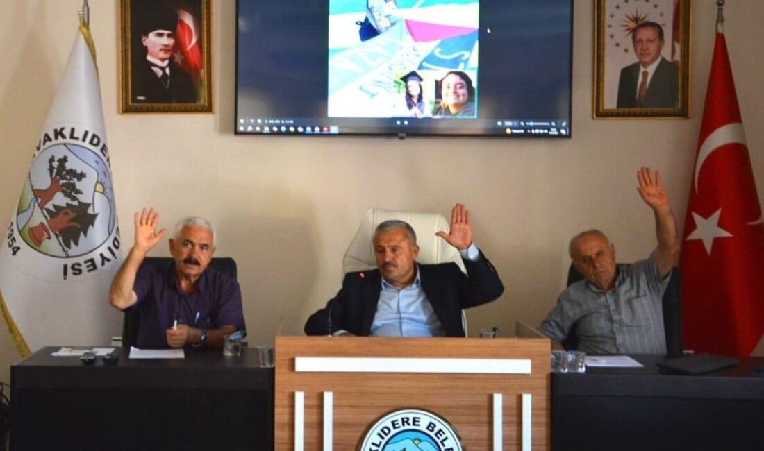 Muğla’nın Kavaklıdere ilçe belediyesi Eylül ayı meclis toplantısında anlamlı bir