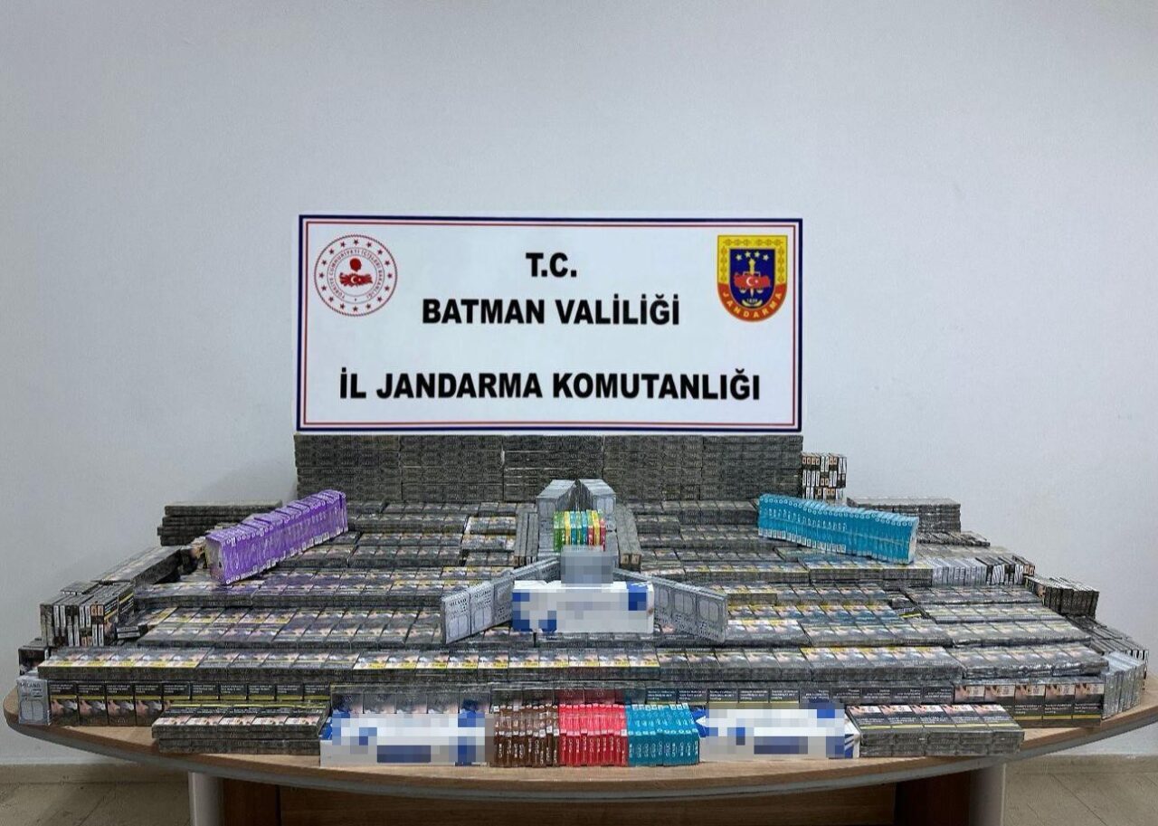 Batman İl Jandarma Komutanlığı ekipleri tarafından düzenlenen operasyonda 5 bin