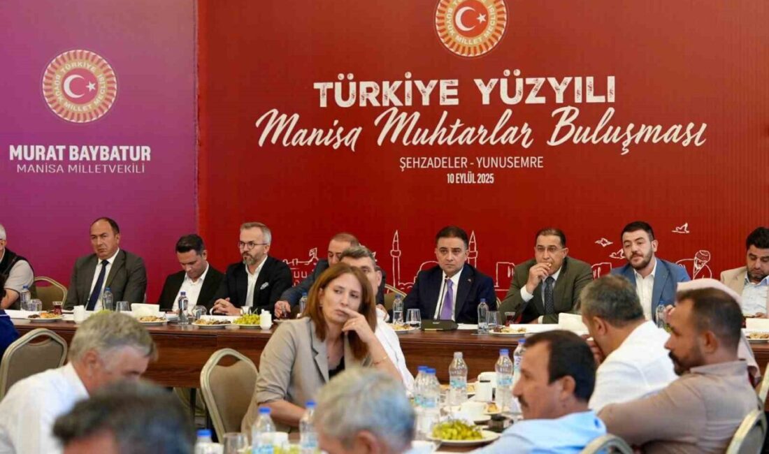 AK Parti Manisa Milletvekili Murat Baybatur’un ev sahipliğinde, Yunusemre ve