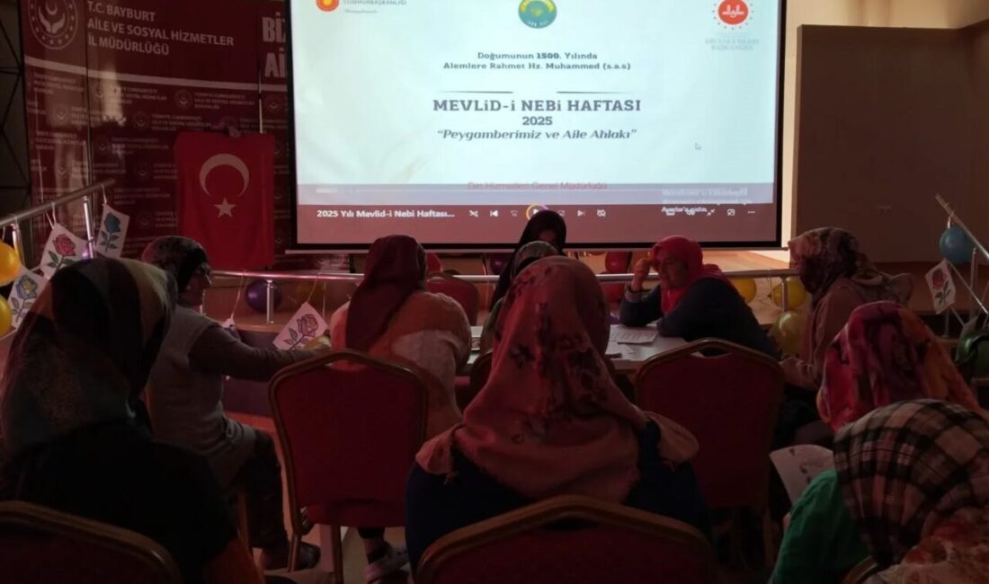 Bayburt İl Müftülüğünce, Engelsiz Yaşam Bakım ve Rehabilitasyon Merkezinde Mevlid-i
