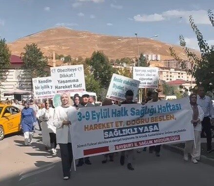 3-9 Eylül Halk Sağlığı Haftası etkinlikleri kapsamında koruyucu sağlık hizmetlerinin