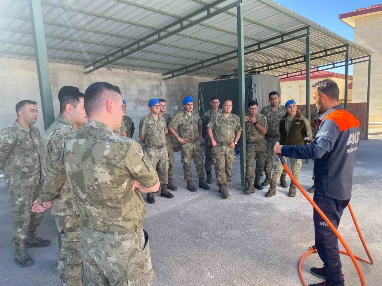 Bayburt İl Afet ve Acil Durum Müdürlüğü eğitmenlerince, 5 gün